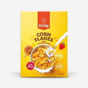 Corn Flakes vitaminokkal és vassal dúsítva