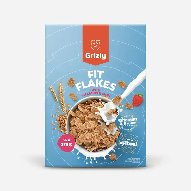 Fit Flakes vitaminokkal és vassal dúsítva