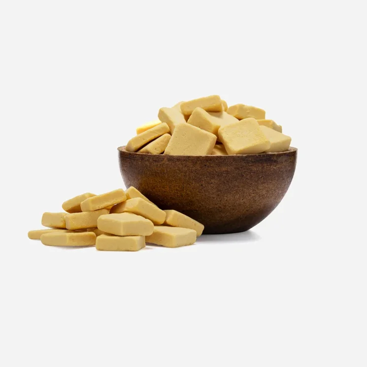 Liofilizált banán-mangó turmix kockák