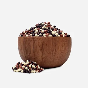 Mini ropogós csokoládégolyók