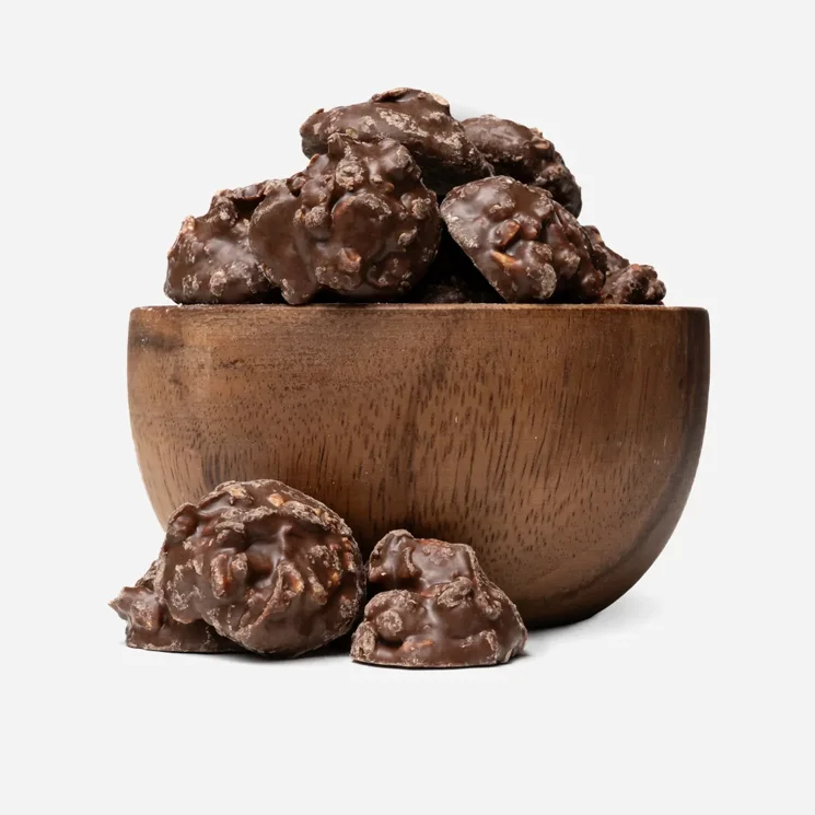 Ropogós csokidarabok sós karamellával