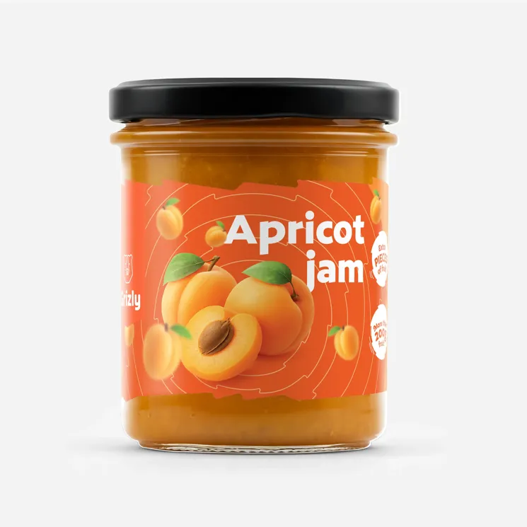 Sárgabaracklekvár extra gyümölcsdarabokkal