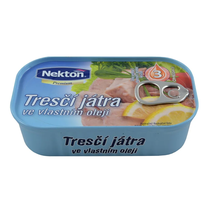 Válogatott tőkemáj saját olajában
