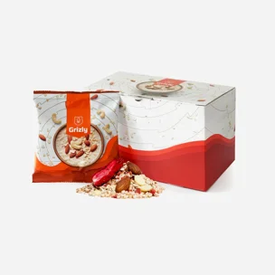 Zabkása fehér csokoládé & eper