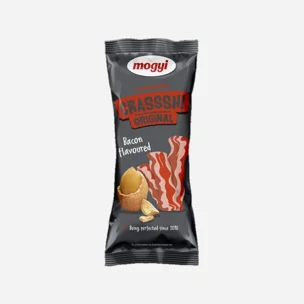 Baconos földimogyoró bundában